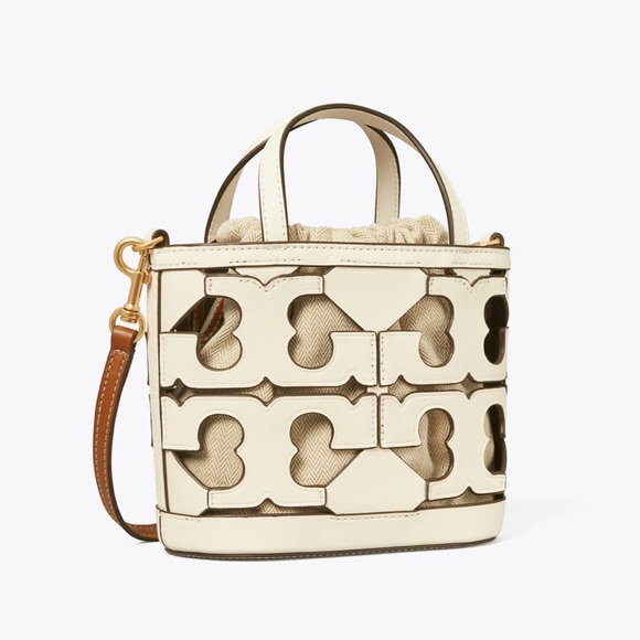 TORY BURCH 
Cutout Logo Mini Tote - Picture 2 of 5